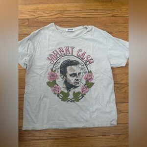 DAYDREAMER LA LIGHT BLUE JOHNNY CASH TSHIRT SIZE L